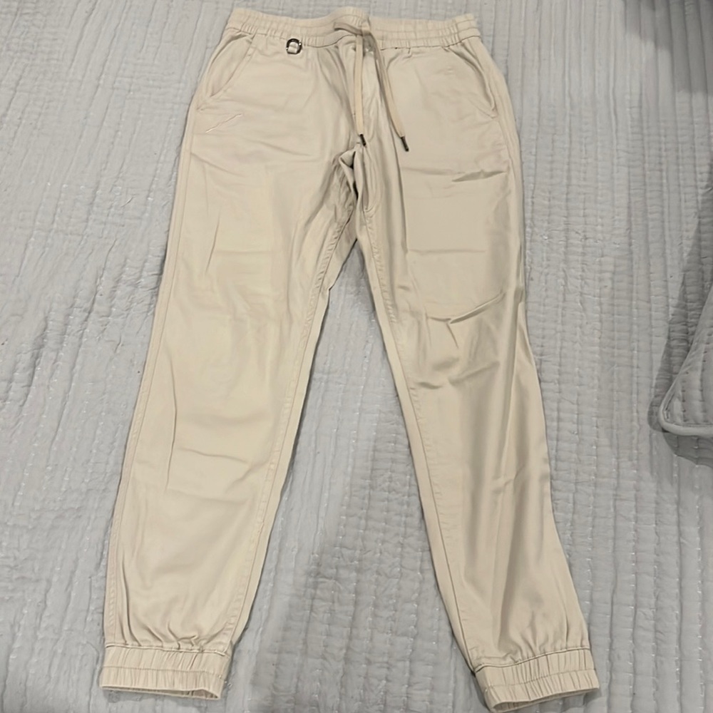 Mens Legacy jogger. Publish brand size 34 khaki.